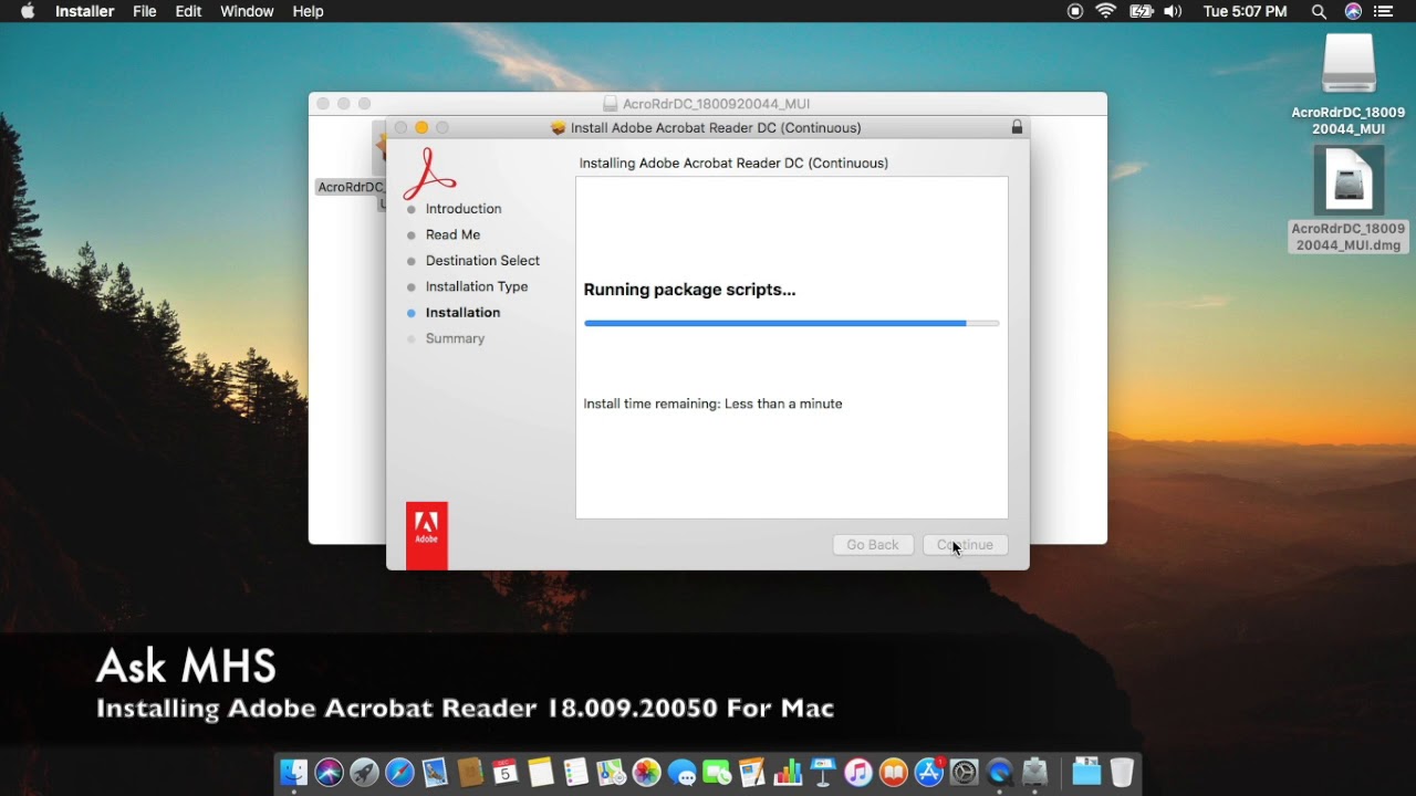 install adobe reader for mac